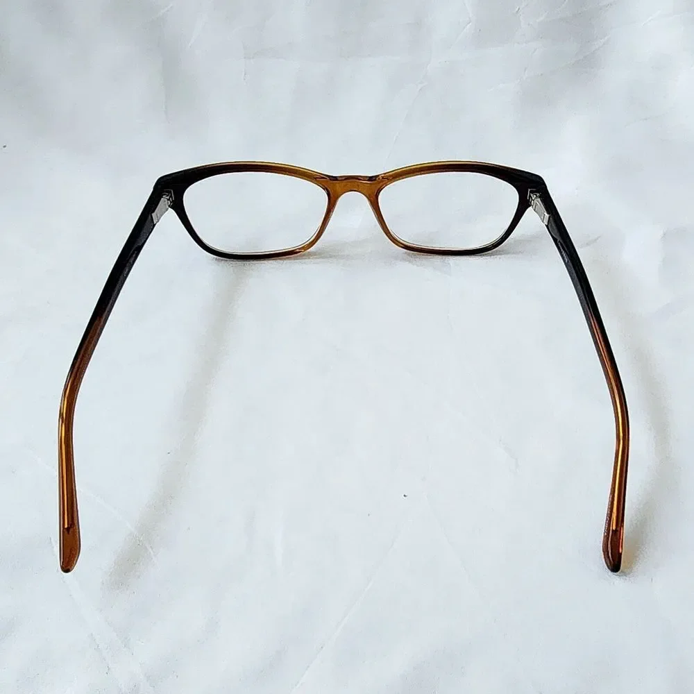 Converse Cat Eye Q402 Brown Full Rim Eye‎ Glasses Medium M 52-16-135  FRAME ONLY